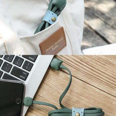 Kabllo USB për të dhëna dhe karikim Maoxin MAX-VI-CS-1M-PI, Lightning në USB, 1 m, rozë