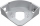 Kuti montuese për kamera Axis 01818-001, për tub 3/4", alumini, gri