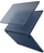 Këllëf laptopi Spigen Airskin MacBook Neo 13 2026, plastik, ultra i hollë, Indigo Frost