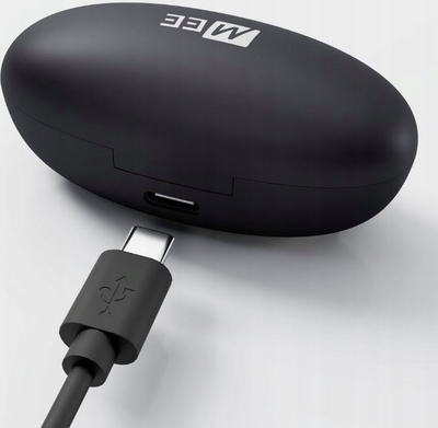 Kufje wireless in ear MEE Audio Pebbles Onyx, 10mm, IPX4, të zeza