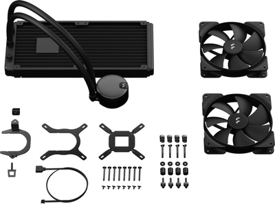 Ftohës Fractal Design Lumen S28 v2, i bardhë / zi