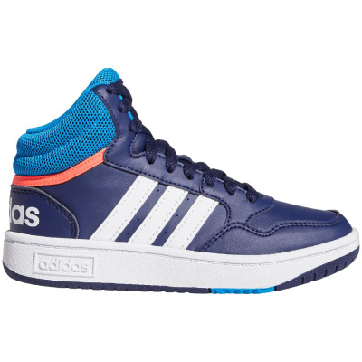 Këpucë për fëmijë Adidas Hoops Mid