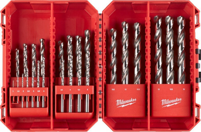 Set stërvitjesh Milwaukee 4932493870 Thunderweb HSS G, 25 copë, 1 13 mm