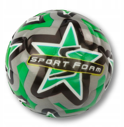 Set topash sportivë prej shkume Sport Foam Balls, 4 copë, 7cm, shumëngjyrësh
