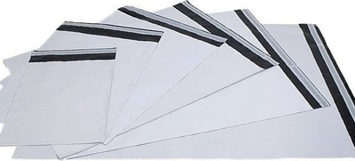 Zarf plastik Emerson Foliopak 45x55cm, LDPE, vetëngjitës, i bardhë, 50 copë