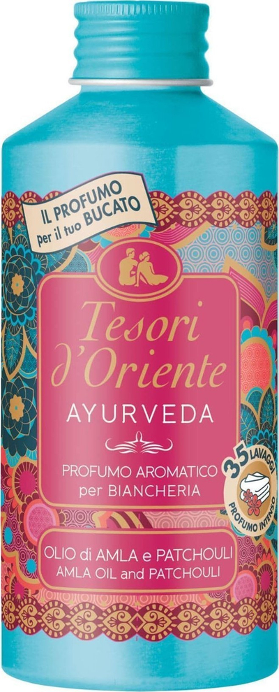 Parfum për rroba Tesori d’Oriente Ayurveda Laundry Parfum, 250 ml, për rroba dhe rroba shpie, për gra