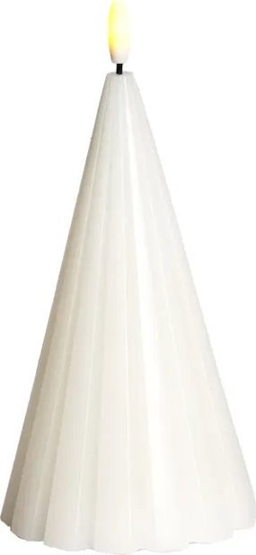 Dekor bredhi për Krishtlindje Sirius Laura, 2 cm, LED, e bardhë