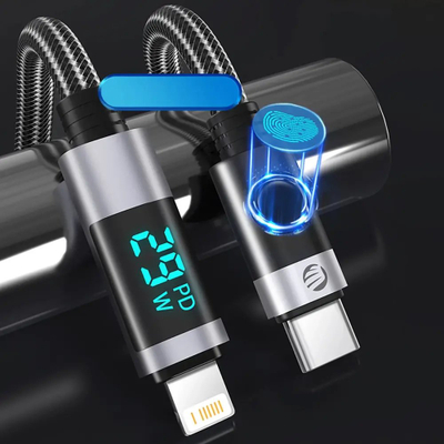 Kabllo USB Orico LDC2L USB C në Lightning, PD 29W, 1.5m, e zezë