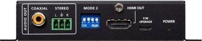 Përsëritës HDMI Aten VC882 True 4K, me futje dhe nxjerrje zëri (Audio Embed / De-Embed), ngjyrë e zezë