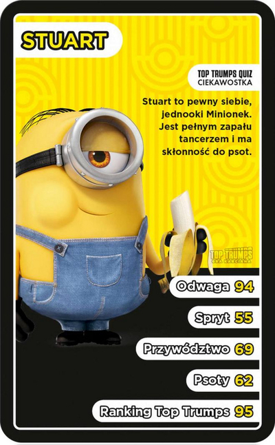 Karta Winning Moves Top Trumps Minions
