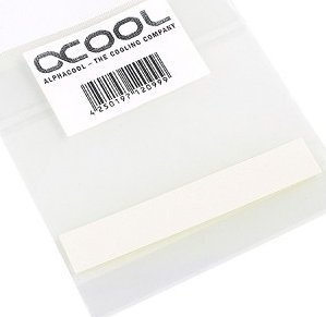 Fletë termike CPU Alphacool 12099, e prerë gati, e bardhë
