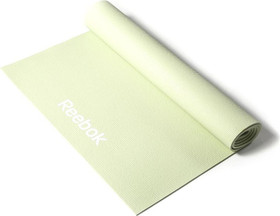 Tapet yoga Reebok RAYG-11022GN, 4mm, me rrip transporti, i bardhë