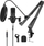 Mikrofon kondensator Puluz PU612B, për studio e transmitim live, me krah të lëvizshëm, i zi