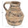 Vazo dekorative tavoline VERMO HM4397, terrakote, 20x20.5cm, krem