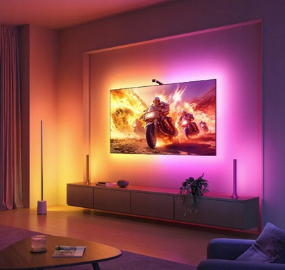 Dritë ambientale TV Govee TV Backlight 3 Lite, për 40-50", RGBIC, SMART, shumëngjyrëshe
