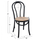 Karrige Montreal stil Vjenë druri 40×40×87 cm (HM8914.02)