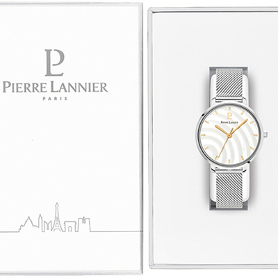 Orë dore për femra Pierre Lannier Betty 064L601, e argjendtë