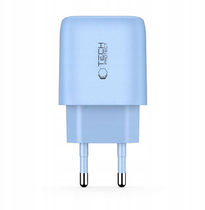 Karikues muror Tech-Protect NCA30, 30W PD QC3.0, 2x USB, blu