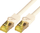Kabllo Patchcord Mcab, Cat7, S-FTP, PIMF, LSZH, 0.25m, e bardhë