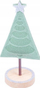 Pemë dekorative Krishtlindjesh prej felt-i, 18cm, jeshile