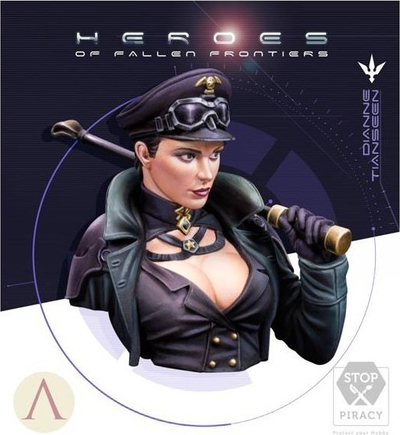 Bust figurine Scale75 Dianne Tianseen, resin, Heroes of Fallen Frontiers