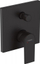Bateri vashke Hansgrohe Vernis Shape 71468670, montim i fshehtë, me një levë, e zezë