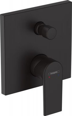 Bateri vashke Hansgrohe Vernis Shape 71468670, montim i fshehtë, me një levë, e zezë