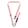 Rrip telefoni Tech-Protect C6S Rope Crossbody, 2 në 1, i rregullueshëm, rozë e hapur