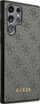 Mbulesë telefoni Guess 4G Metal Logo, për Samsung Galaxy S24 Ultra, lëkurë eco, gri