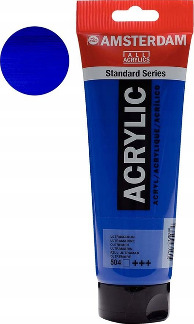 Ngjyrë akrilike Amsterdam Standard Series Ultramarine, 250 ml, blu ultramarin