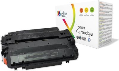 Toner Quality Imaging QI HP2115, në vend të HP 55X CE255X, i zi