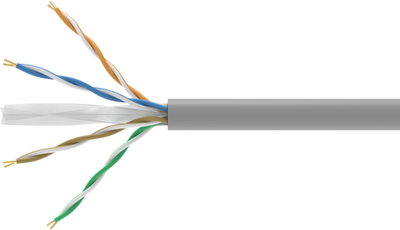 Kabllo rrjeti Equip Cat6 U UTP, 305m, gri