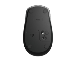 Logitech M190 - mouse - mid grey