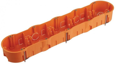 Kuti montuese Pawbol PK 60, pesëfishe, Ø60mm, portokalli