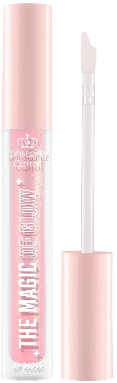 Lip gloss Constance Carroll The Magic of Glow 05 Peachy Dream, shkëlqim, pjeshkë rozë