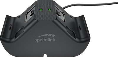 Stacion karikimi Speedlink JAZZ, për Xbox Series X S, 2 kontrollorë, i zi