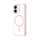 Маска за телефон Amazingthing Omni Mag Case за iPhone 16, проѕирна, со MagSafe, темно розова