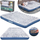 Dyshek ajri dopio Bestway 67836, 203x152 cm, me pompë elektrike, blu