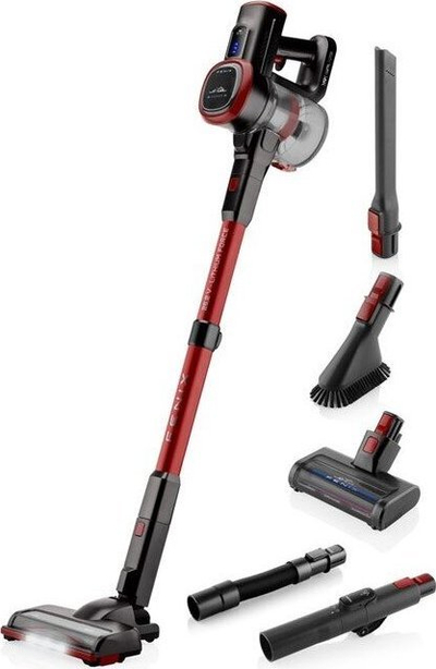 Fshesë me korrent ETA Fenix Ergonomic 2233 90000, pa kabllo, 25.2V, e kuqe