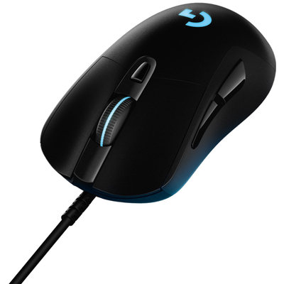 Maus gaming Logitech G403 HERO, 16000 DPI, me kabllo, i zi