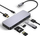 Replikator/Stacion për USB-C Platinet 7in1 (PMMA9822), i hirtë