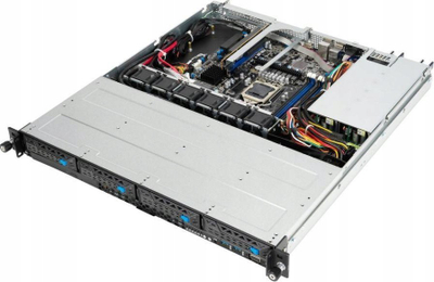 Server rack ADAX XADA R300, Xeon E-2314, 16GB RAM, SSD 512GB, gri