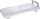 Ulese per vaske RIDDER A0040101, me doreze, gjeresi e rregullueshme 41–60 cm, e bardhe