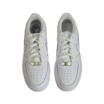 Atlete për kalamoj Nike Air Force 1, lëkurë, taban Nike Air, të bardha