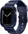 Rrip me mbrojtëse Kingxbar CYF106 për Apple Watch SE 8 7 6 5 4 3 2 1, 41 40 38 mm, blu
