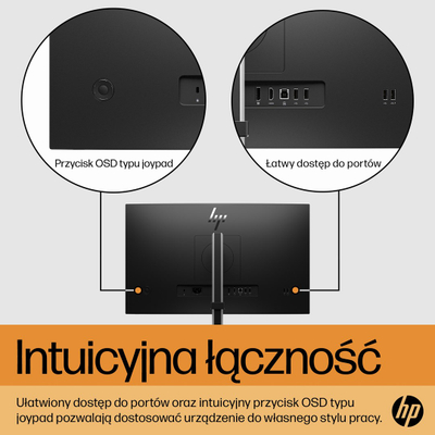 Monitor HP E-Series E24, 23.8", 1920 x 1080, Full HD, 75 Hz, i hirtë