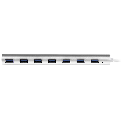 Qendër USB Startech ST73007UA, 7x USB-A 3.0, e hirtë