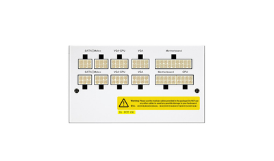 Burim energjie DEEPCOOL DQ750-M-V2L, 750W, 80+ Gold, i bardhë