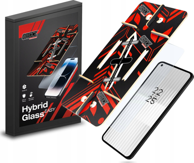 Xham hibrid mbrojtës GrizzGlass HybridGlass Easy për Nothing Phone 1, transparent