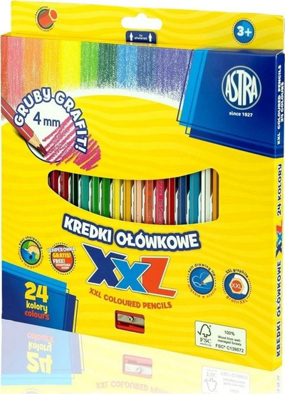 Set ngjyra Astra, 24 copë